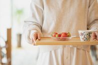 桐のトレイ　小　2個セット