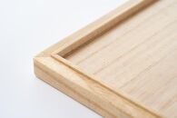 桐のトレイ　小　2個セット