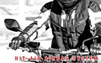 ＜Lサイズ＞【バイク用品】エアバッグ　hit-air 一体型エアバッグ・ハーネスタイプ MLV-C BLK