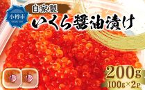 自家製 いくら 醤油漬け 200g（100g×2パック）