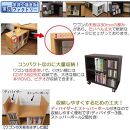 【ホワイト】ワゴン&nbsp;幅59.5&nbsp;奥行29.5cm&nbsp;キャスター付き