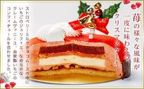 【数量限定】クリスマスケーキノエルフレーズ 5号