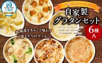 北海道 ピアット自家製グラタンセット6種A(インカのめざめ、かぼちゃ、チーズ、ミートソース、カニ、ホタテ・エビ・ブロッコリー)【 レンジ 温めるだけ 冷凍 冷凍食品 調理済み お手軽 簡単 調理 簡単調理 食卓 ランキング 冷凍食品 おうちごはん 八雲町 北海道 】