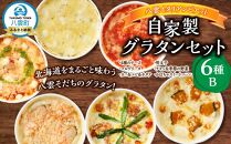 北海道 ピアット自家製グラタンセット6種B(4種のチーズ、マルゲリータ、カニ＆エビ＆ホタテ、明太子、チキン＆季節の野菜、かぼちゃ＆スイートコーン)【 レンジ 温めるだけ 冷凍 冷凍食品 調理済み お手軽 簡単 調理 簡単調理 食卓 ランキング 冷凍食品 おうちごはん 八雲町 北海道 】