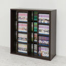 【ダークブラウン】深型スライドシェルフ