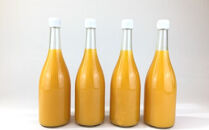 もりの農園のドルチェみかんで作った”自慢の”みかんジュース 4本【無添加 100％ ストレート】2025年12月中旬〜発送予定