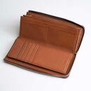 【長財布】Zip long wallet　カラー：Red Brown