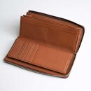 【長財布】Zip long wallet　カラー：Red Brown【雑貨 ファッション 人気 おすすめ 送料無料】