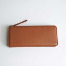 【長財布】Zip long wallet　カラー：Red Brown