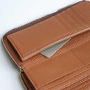 【長財布】Zip long wallet　カラー：Red Brown