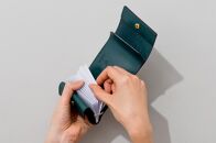 colmミニ財布　キャメル　独自構造のコンパクトな本革財布