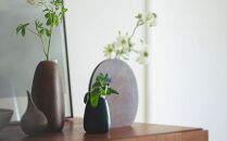 Mango vase - regular　walnut/SASAKI【旭川クラフト(木製品/一輪挿し)】マンゴーベース / ササキ工芸_03255