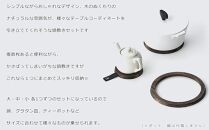 Rings pot coaster　dark gray/SASAKI【旭川クラフト(木製品/鍋敷き)】リングスポットコースター / ササキ工芸_03267