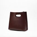 【レザーショッパー】Kurite shopper　カラー：Wine