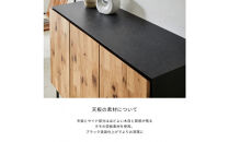 【&nbsp;GAUSS&nbsp;】サイドボード【120cm】WO色