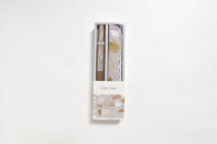 【みのや扇舗】/fan/fun扇子（大サイズ：山吹茶）