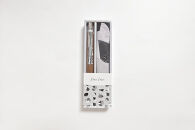 【みのや扇舗】/fan/fun扇子（大サイズ：うす墨）