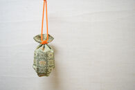 【石黒香舗】匂い袋&nbsp;部屋用&nbsp;吊り型巾着&nbsp;掛香&nbsp;（緑）