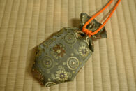 【石黒香舗】匂い袋&nbsp;部屋用&nbsp;吊り型巾着&nbsp;掛香&nbsp;（緑）