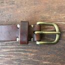 Original leather belt-Brown-Long