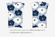 【SOU・SOU】高島縮 20/20 長方形衣（ちょうほうけい）／ほほえみ 白花色　女F 長丈サイズ