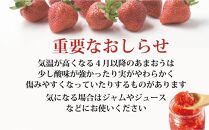 【2026年4月出荷予定】訳あり&nbsp;あまおう&nbsp;280g×6パック(約1680g)＜配送不可：北海道、沖縄県、離島＞
