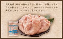 【全3回定期便】鹿児島県産　桜島どり（むね肉）2kg