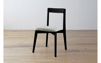 【開梱設置】高野木工&nbsp;RIALTO&nbsp;CHAIR&nbsp;リアルト&nbsp;チェア&nbsp;オーク(黒塗装)&nbsp;布座&nbsp;【10年保証】