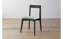 【開梱設置】高野木工&nbsp;RIALTO&nbsp;CHAIR&nbsp;リアルト&nbsp;チェア&nbsp;オーク(グレー塗装)&nbsp;布座&nbsp;【10年保証】