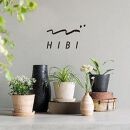 [HIBI] 投げ入れ花器　黒　hb_04b