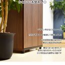 シューズボックス&nbsp;&nbsp;【シャルケ&nbsp;75&nbsp;LO】&nbsp;ブラウン&nbsp;木目