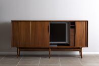 【FILE FURNITURE WORKS】キャビネット（SHUTTER TV CABINET）［ 京都 家具 インテリア テレビ おしゃれ 高級 人気 おすすめ 国産 職人 一点もの オーダー 東京 田園調布 ショールーム ］ 