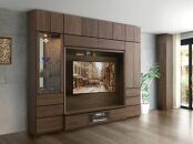 テラ&nbsp;幅160cm&nbsp;上置&nbsp;高さオーダー&nbsp;TVボード&nbsp;大川家具【開梱設置】