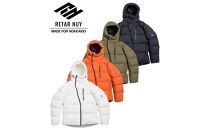 ＜UNISEX＞北海道ダウン：RETAR NUY/レタールヌイ［SOY/ソイ］DOWN PARKA ［WHITE/XSサイズ］