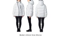 ＜UNISEX＞北海道ダウン：RETAR NUY/レタールヌイ［SOY/ソイ］DOWN PARKA ［WHITE/XSサイズ］