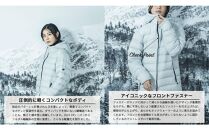 ＜UNISEX＞北海道ダウン：RETAR NUY/レタールヌイ［SOY LIgHT］LIgHT BODY DOWN PARKA ［NORTH BLUE/Sサイズ］