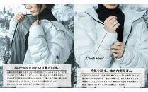 ＜UNISEX＞北海道ダウン：RETAR NUY/レタールヌイ［SOY LIgHT］LIgHT BODY DOWN PARKA ［NORTH BLUE/Sサイズ］