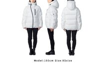 ＜UNISEX＞北海道ダウン：RETAR NUY/レタールヌイ［SOY/ソイ］DOWN PARKA ［WHITE/Sサイズ］