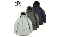 ＜UNISEX＞北海道ダウン：RETAR NUY/レタールヌイ［NITAY］DOWN COAT ［ICE GRAY/Lサイズ］