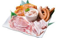 【八雲ブランド】八雲麦小町豚&nbsp;バーベキューセット7点詰め合わせ(3セット)（ロース・ソーセージ等）&nbsp;