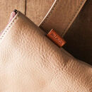 栃木レザー使用｜ソフトな手触り&nbsp;本革&nbsp;2way&nbsp;ボディーバッグ｜Body&nbsp;bag｜タン｜minca（全4色）