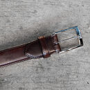 栃木レザー使用｜希少ハーネスレザーの贅沢ビジネスベルト｜Business&nbsp;belt｜ブラック｜minca（全3色）