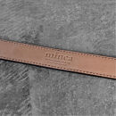 栃木レザー使用｜希少ハーネスレザーの贅沢ビジネスベルト｜Business&nbsp;belt｜キャメル｜minca（全3色）