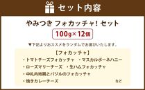 やみつき フォカッチャ！（Big） 100g×12個 おまかせ セット