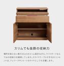 ノーク2_80サイドボード ハイタイプ ヴィンテージナチュラル【モーブル】【大川家具】