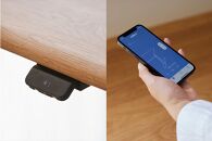 【幅160cm】【オーク】電動昇降デスク&nbsp;無垢材&nbsp;パソコンデスク&nbsp;WAAKstandingPro