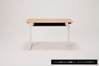 【幅160cm】【オーク】【配線トレー付】電動昇降デスク&nbsp;無垢材&nbsp;パソコンデスク&nbsp;WAAKstandingPro