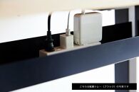 【幅160cm】【オーク】【配線トレー付】【シェルフ付】電動昇降デスク&nbsp;無垢材&nbsp;パソコンデスク&nbsp;WAAKstandingPro