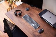 【幅140cm】【ウォールナット】【ミニシェルフ付】電動昇降デスク&nbsp;無垢材&nbsp;パソコンデスク&nbsp;WAAKstandingPro