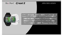 ショットナビ Crest2（Shot Navi Crest2）　カラー：ブラック  石川 金沢 加賀百万石 加賀 百万石 北陸 北陸復興 北陸支援